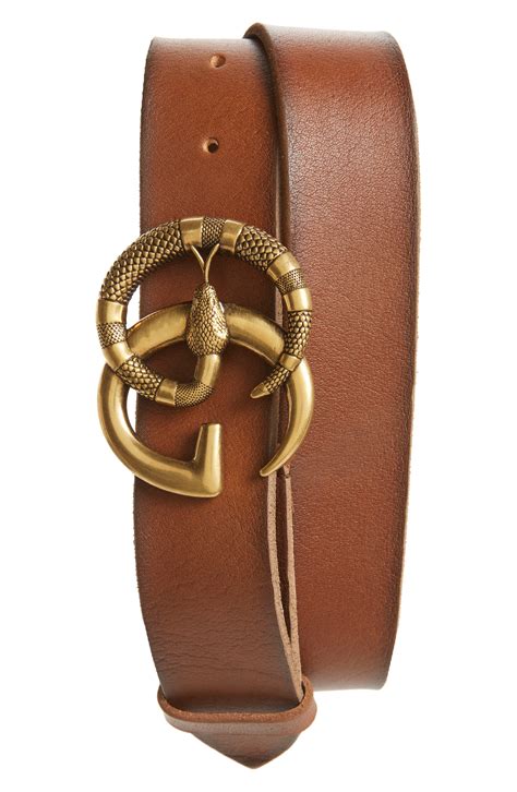 gucci tan leather belt|genuine leather gucci belt men.